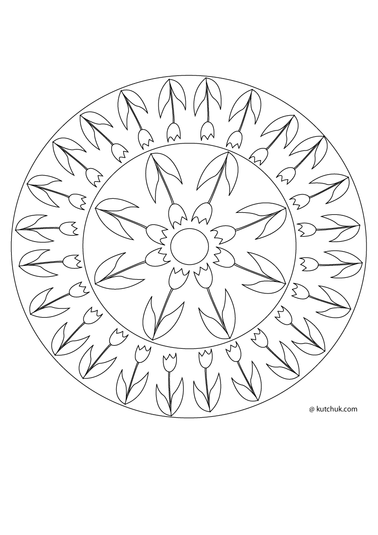 Mandalas para niños #26641