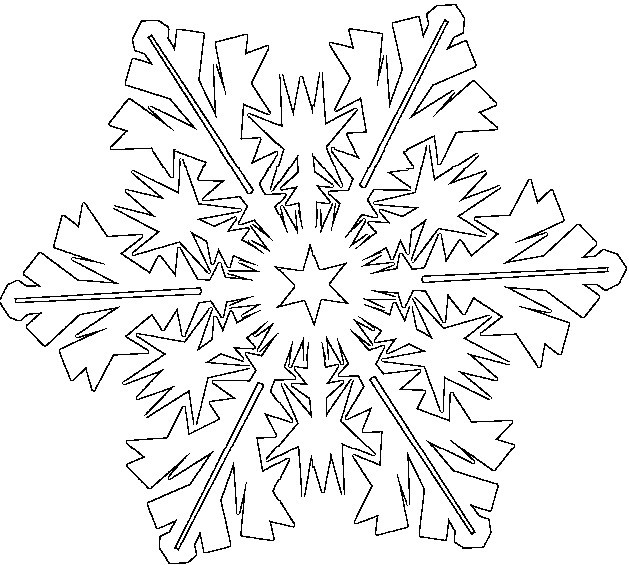 Copo de nieve #27420