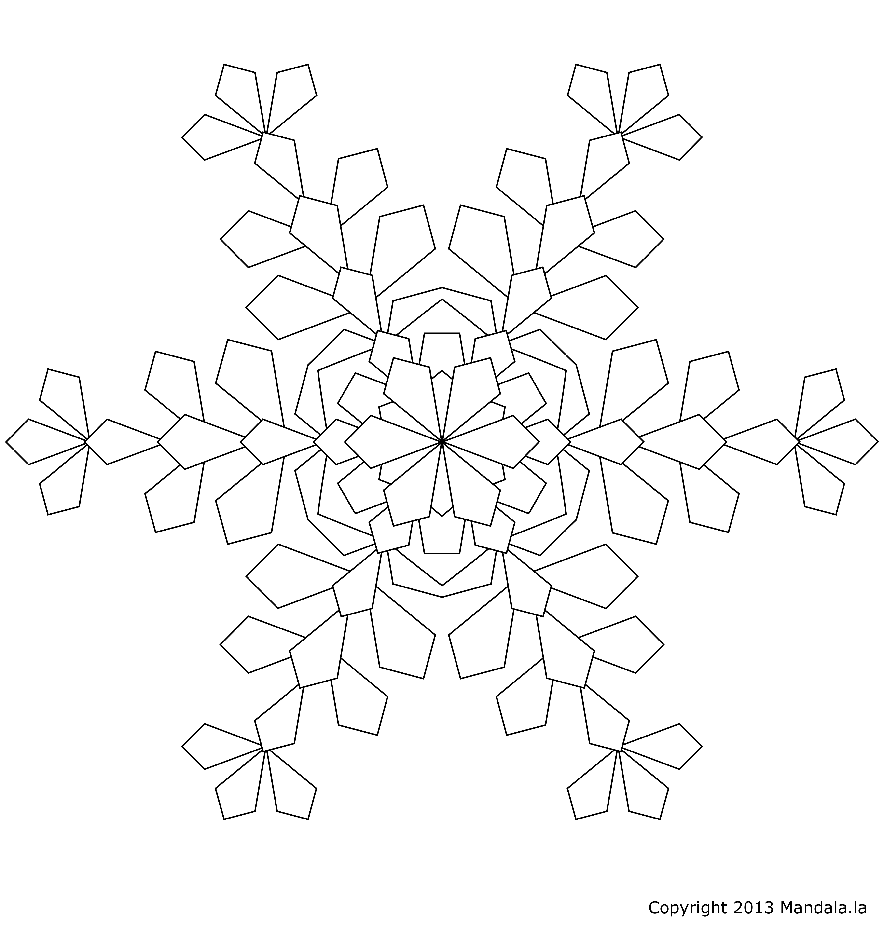 Copo de nieve #27426