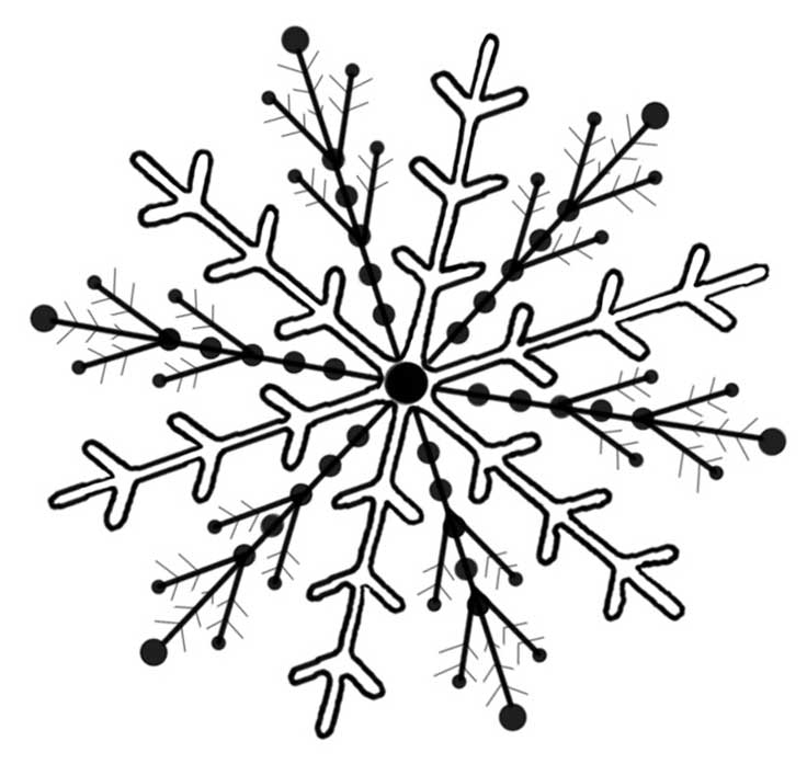 Copo de nieve #27437