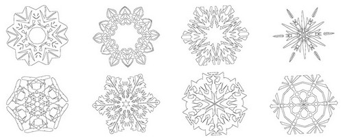 Copo de nieve #27446
