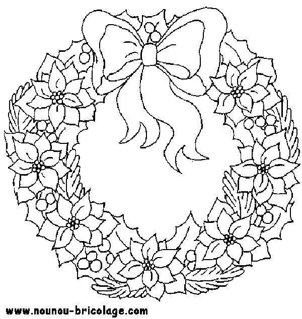 Corona de Navidad #30535