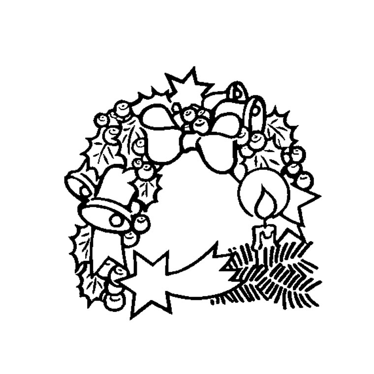 Corona de Navidad #30546