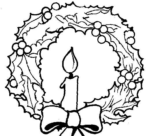 Corona de Navidad #30547