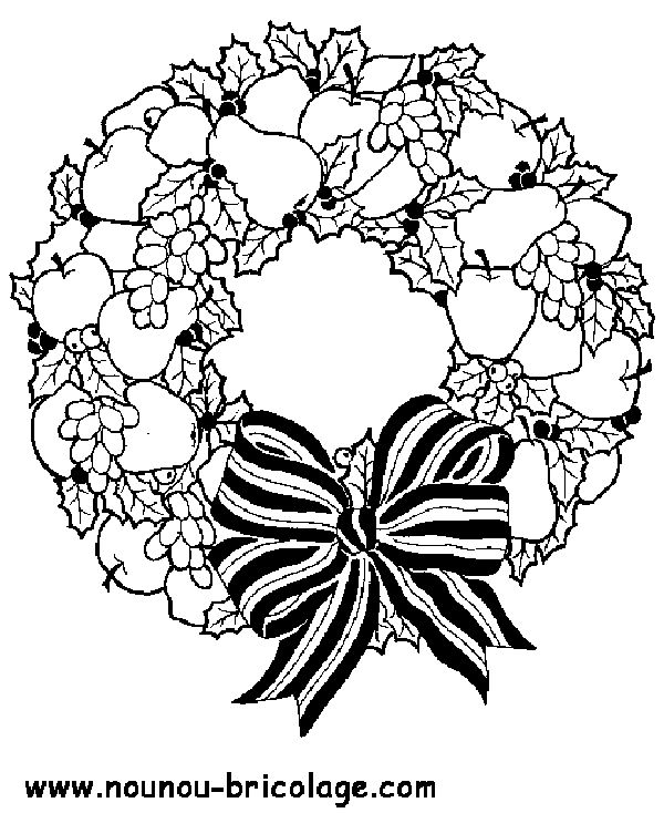Corona de Navidad #30532