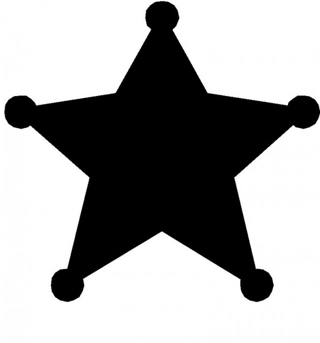 Estrella de sherif #31203