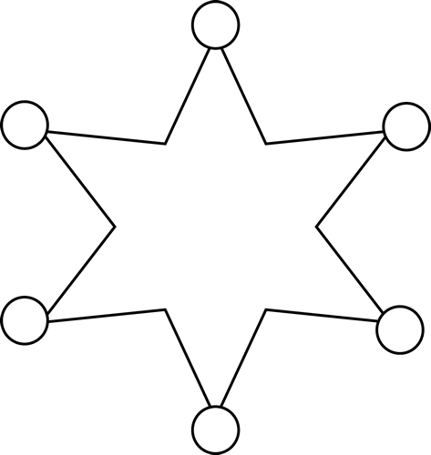 Estrella de sherif #31208
