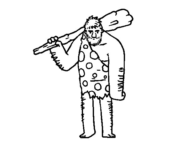 Hombre prehistórico #42666