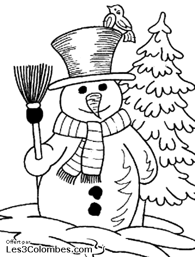 Muñeco de nieve #43065