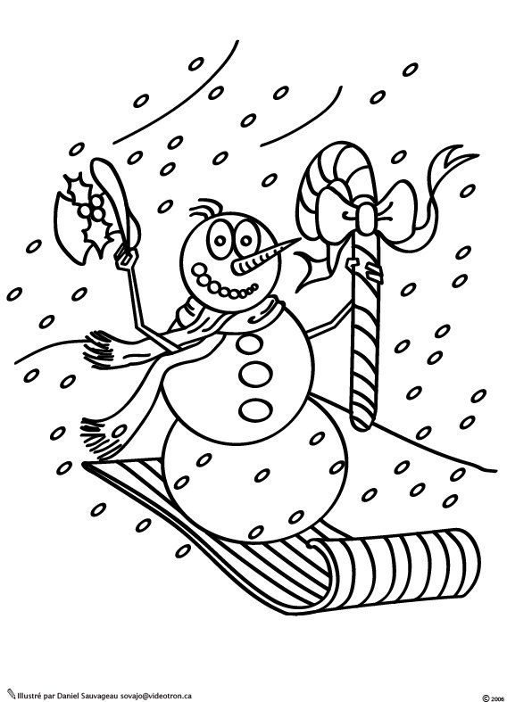 Muñeco de nieve #43096