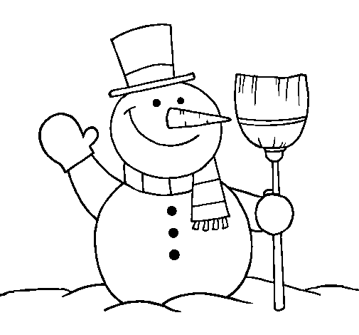 Muñeco de nieve #43102