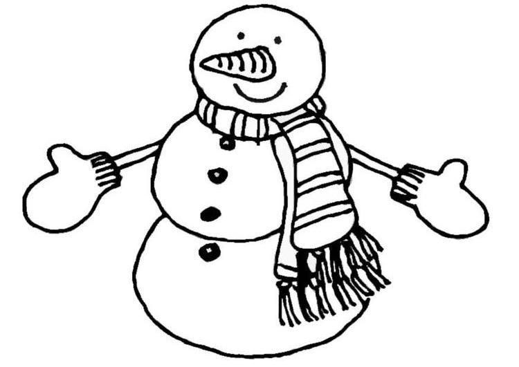 Muñeco de nieve #43109
