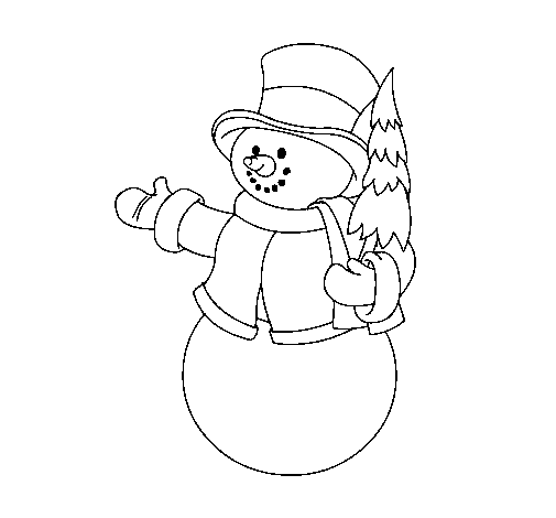 Muñeco de nieve #43137