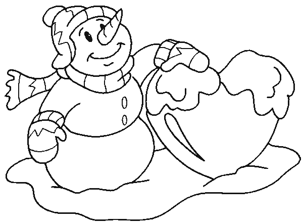 Muñeco de nieve #43154