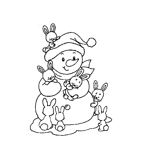 Muñeco de nieve #43186