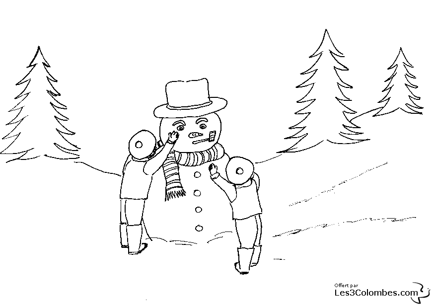 Muñeco de nieve #43193