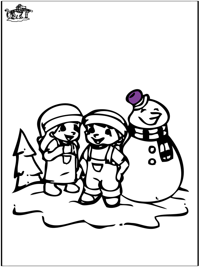Muñeco de nieve #43195