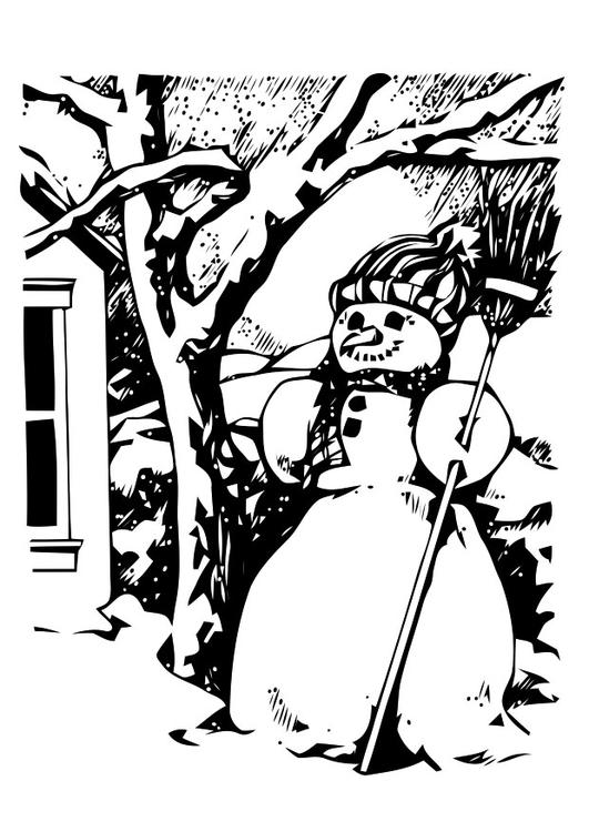 Muñeco de nieve #43205