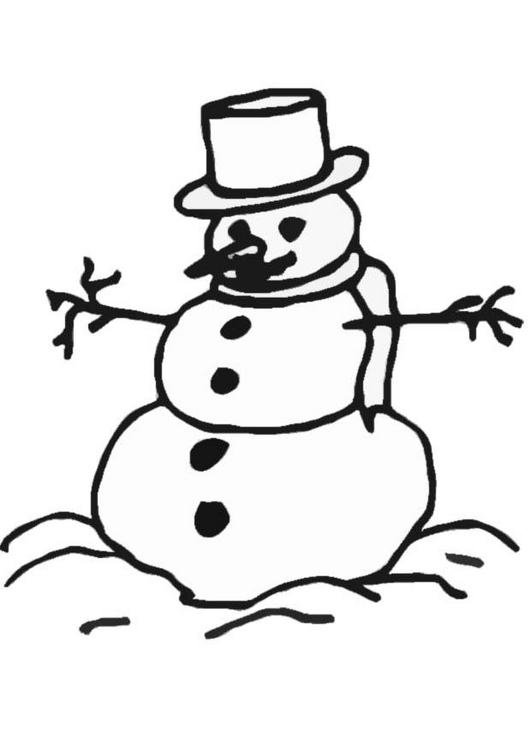 Muñeco de nieve #43216