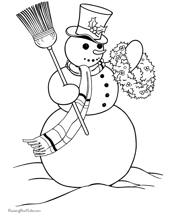Muñeco de nieve #43220