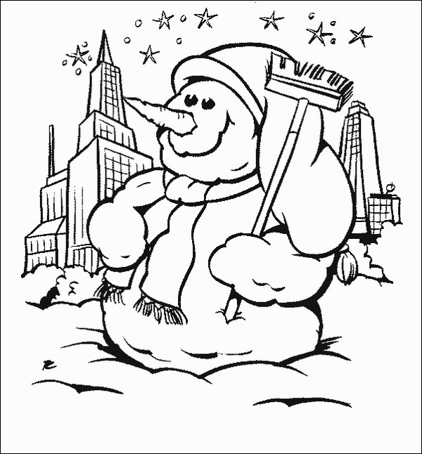 Muñeco de nieve #43225