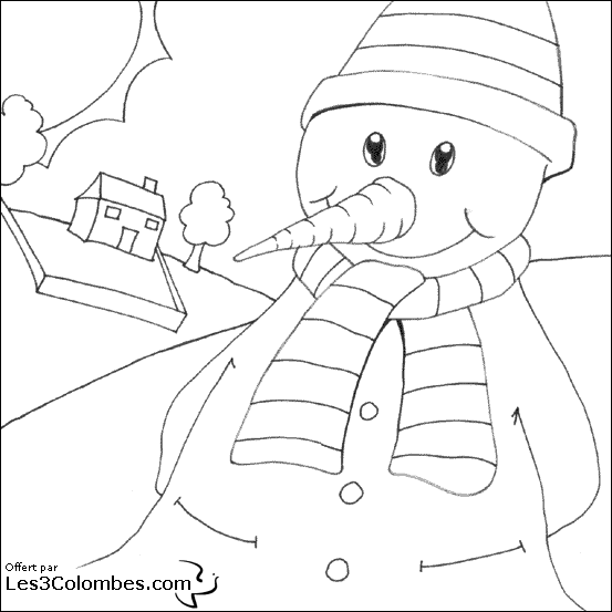 Muñeco de nieve #43229