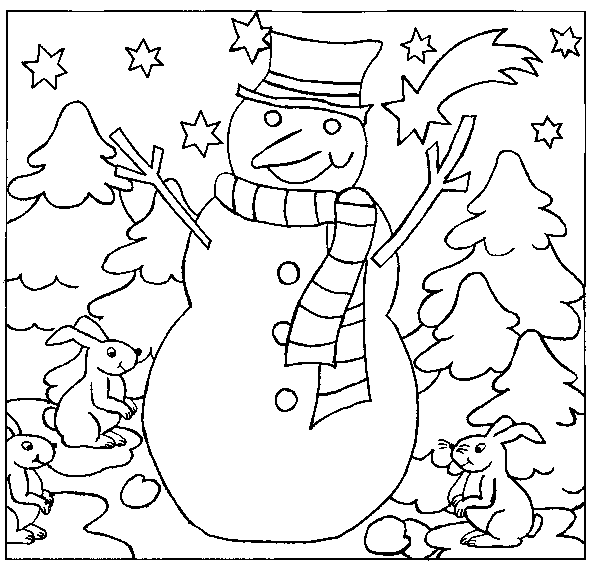 Muñeco de nieve #43238