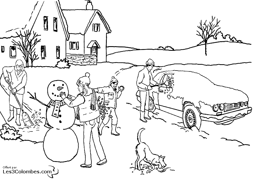 Muñeco de nieve #43242