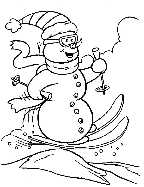 Muñeco de nieve #43246