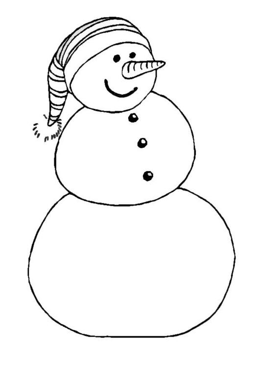 Muñeco de nieve #43254