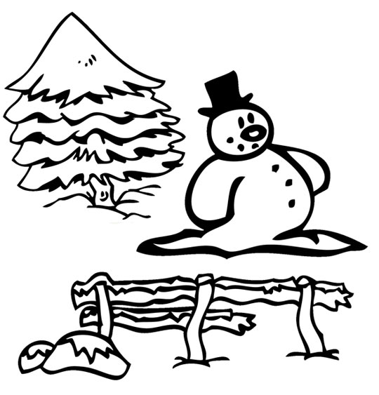 Muñeco de nieve #43263