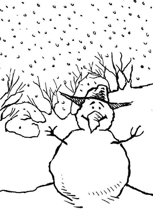Muñeco de nieve #43270
