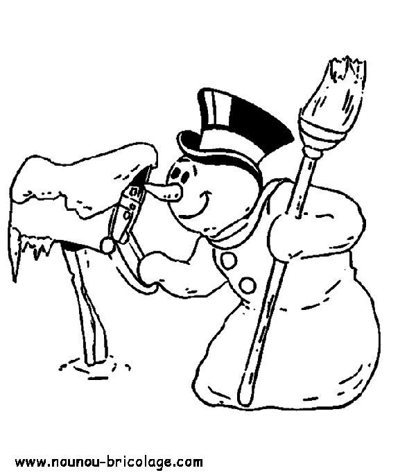 Muñeco de nieve #43271