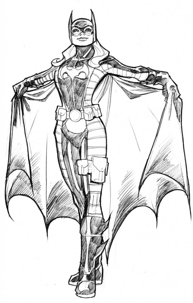 Dibujo de Catwoman para colorear y pintar #46642
