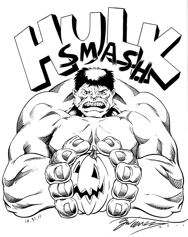 Dibujo Para Colorear De Hulk 47368 Dibujo Para Colorear De Hulk 47368