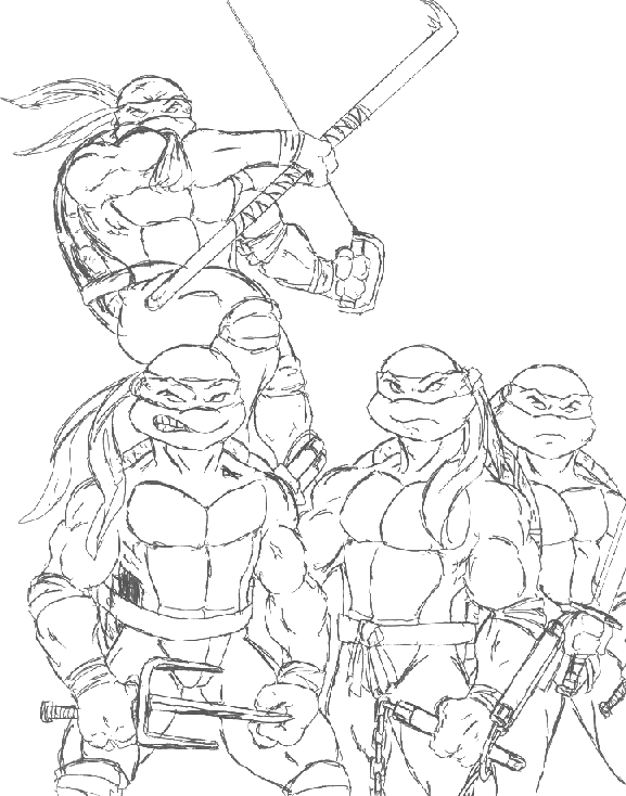Las tortugas ninja #48075