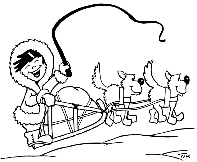 Trineo de perros #49995