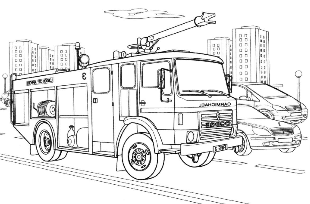 Camión de bomberos #50017