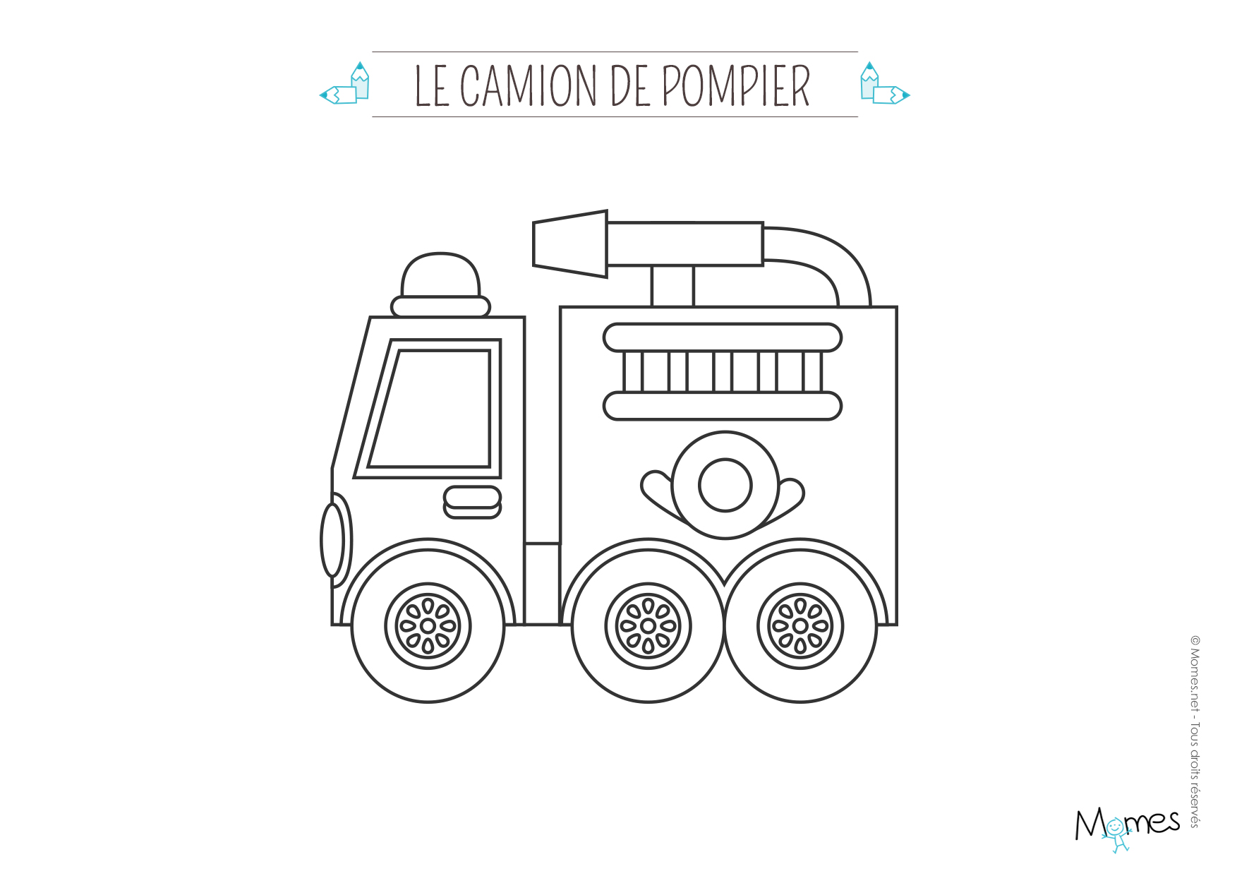 Camión de bomberos #50051