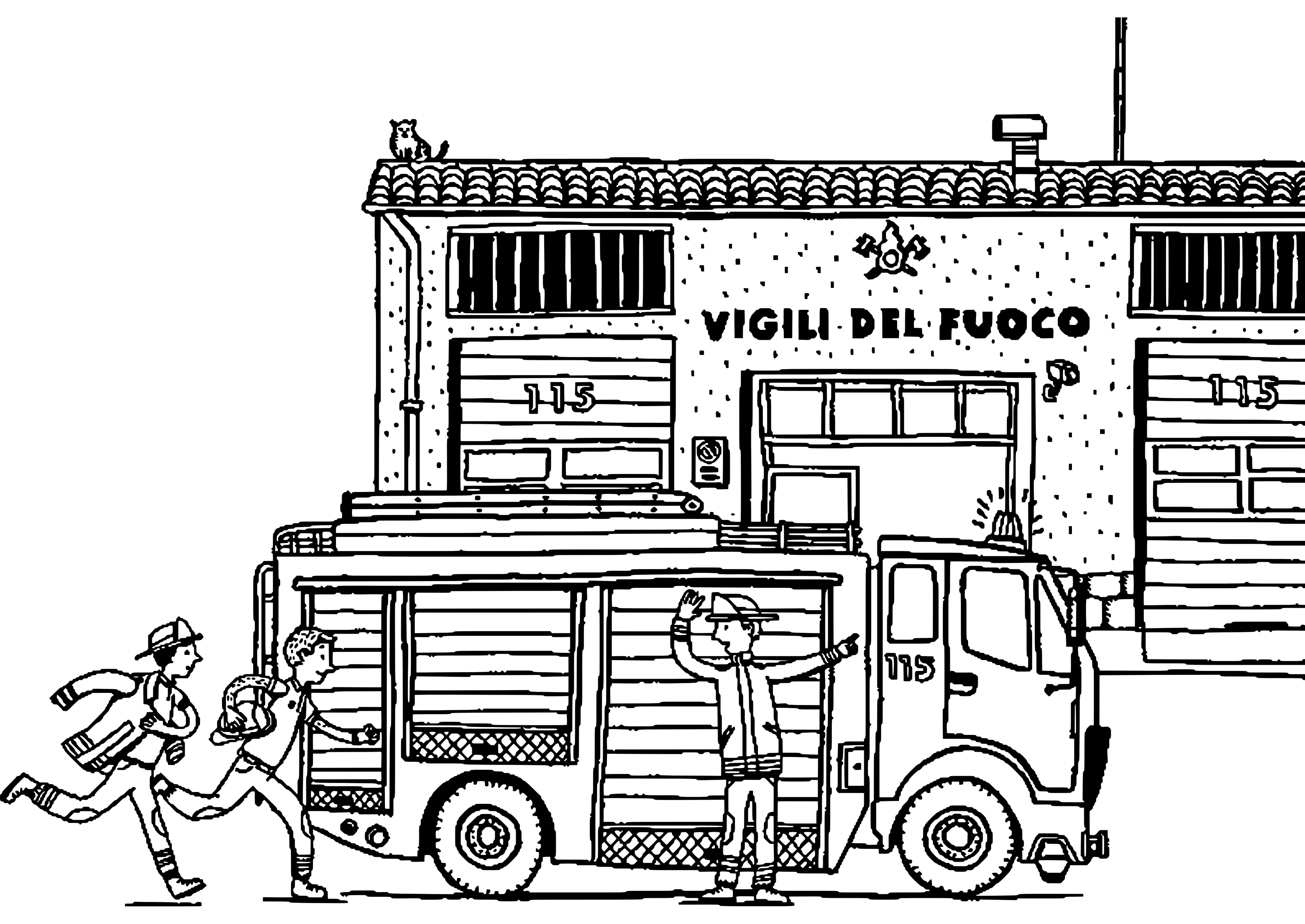 Camión de bomberos #50053