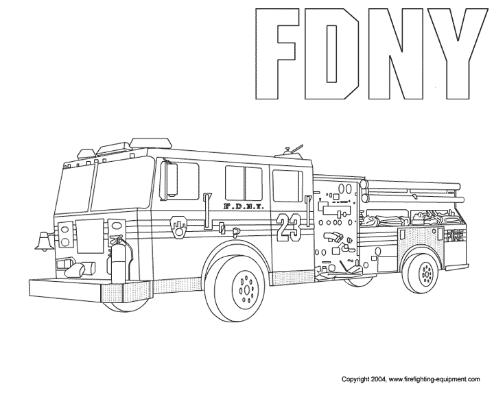 Camión de bomberos #50071