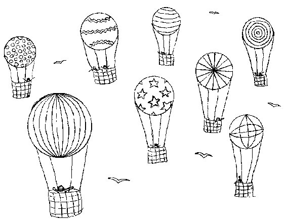 Globo aerostático #50331