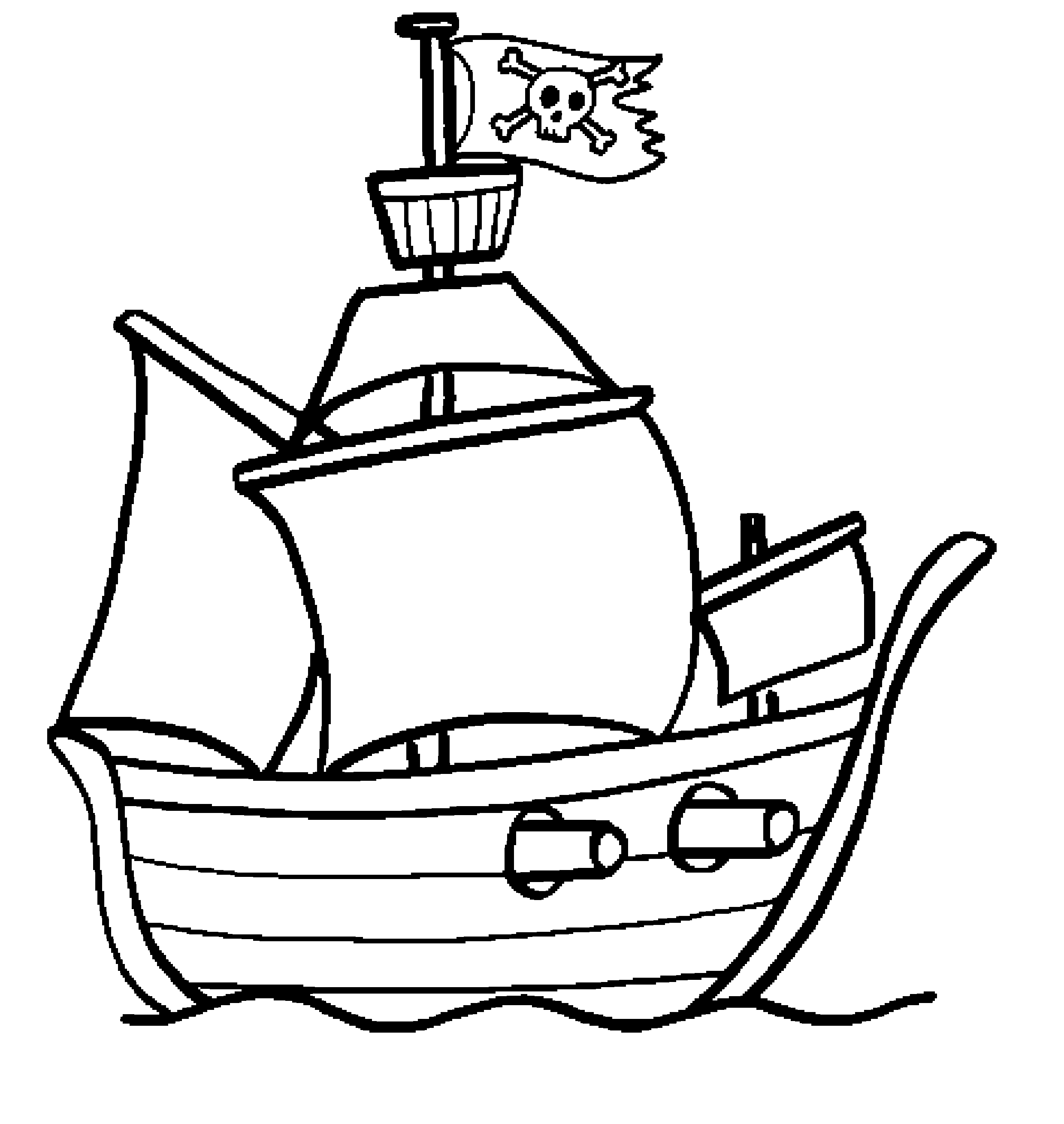 Barco pirata #50721