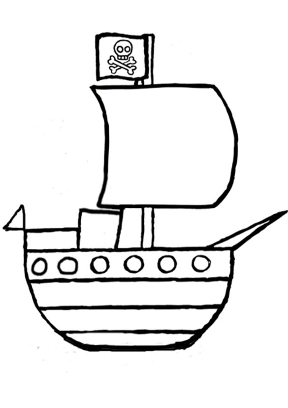 Barco pirata #50725