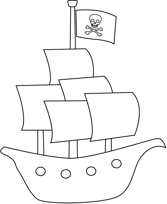 Barco pirata #50726