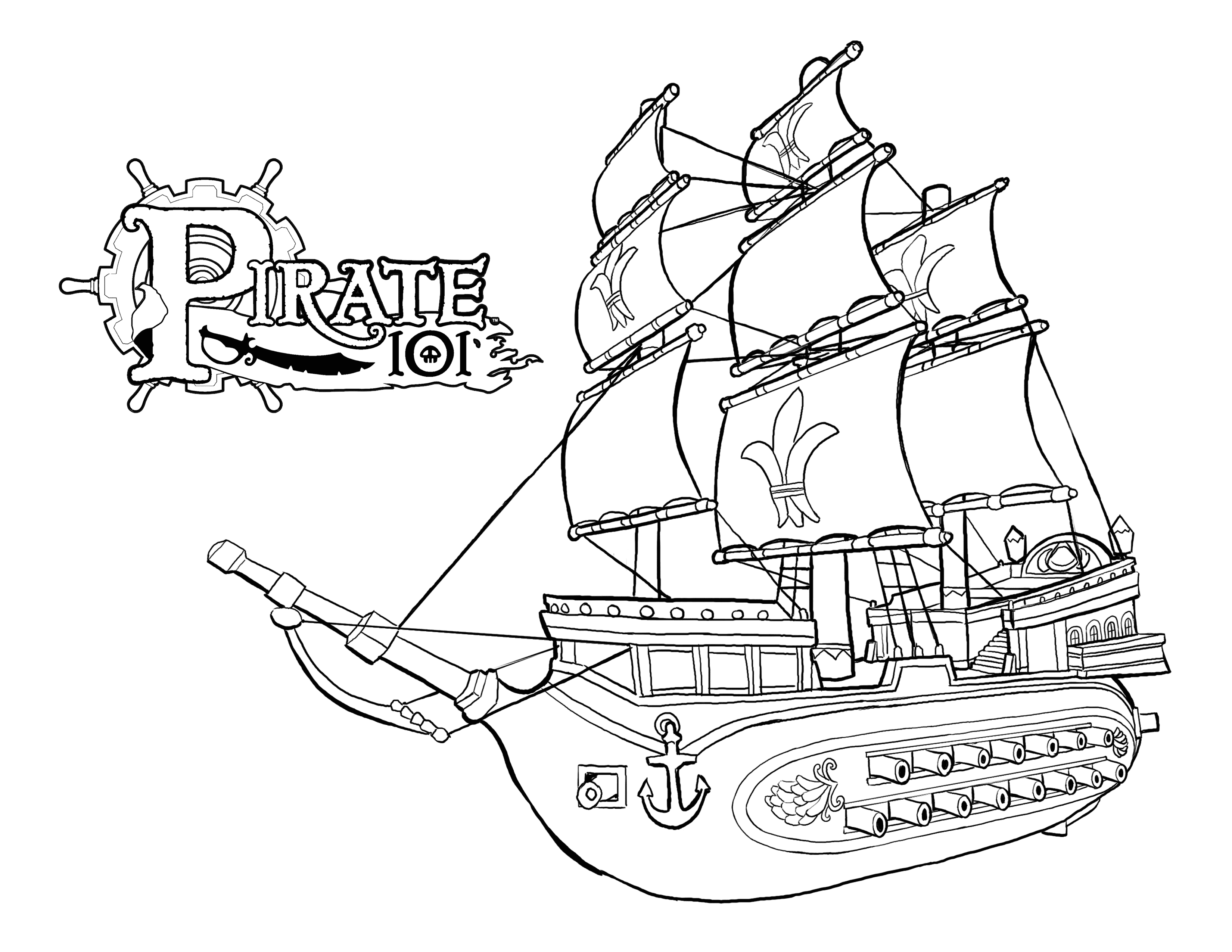 Barco pirata #50727