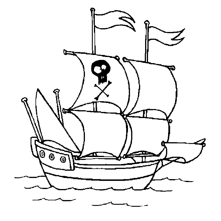 Barco pirata #50728