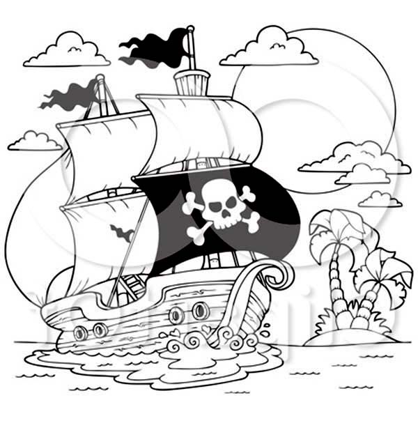Barco pirata #50731