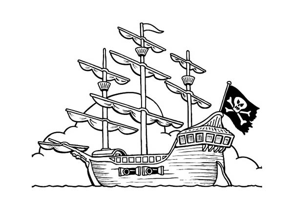 Barco pirata #50735