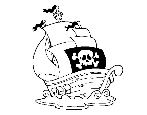 Barco pirata #50736